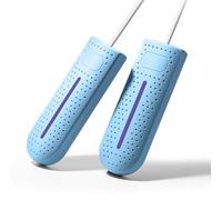 Asciugatrice elettrica per scarponi, scarponi da sci per le stagioni piovose, asciugatura più calda per scarpe, guanti, calze, scarponi da sci (blu)