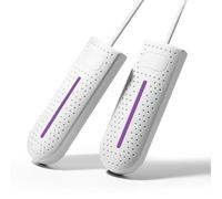 Asciugatrice elettrica per scarponi, scarponi da sci per le stagioni piovose, asciugatura più calda per scarpe, guanti, calze, scarponi da sci (bianco)