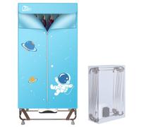 ASCIUGATRICE ELETTRICA PIEGHEVOLE PORTATILE 170 CM 1500W SILENZIOSA PER VESTITI