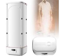 Asciugatrice Elettrica Portatile Pieghevole Asciugatrice elettrica automatica, macchina da stiro portatile a vapore, ferro da stiro verticale a vapore, macchina per stirare e piegare i vesti