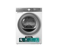 ASCIUGATRICE HISENSE DH3S902BWCCA A pompa di calore, 9 kg, profondità 59 cm, 64 dB(A), Bianco, Classe C