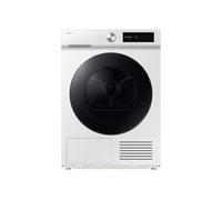 Samsung Asciugatrice Bespoke AI DV90DB7845GW/U3, 9 kg, Pompa di Calore, Wifi, Sensore Optimal Dry, Quick Drive, Display AI Control, Carica Frontale, 60L x 85H x 60P cm