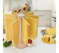 Asciugatrice Per Pasta Con 9 Manici Essiccatore Pasta Fresca, Stendi Pasta Fresca Supporto Per Spaghetti Portatile Per Asciugare Fino A 4,5 Kg Di Pasta Riutilizzabile Per Tagliatelle A Casa