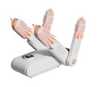 Asciugatrice per scarpe da ginnastica, con timer a 3 livelli, riscaldamento, stivali da sci pieghevoli, asciugatrici, per stagioni invernali, viaggi, palestra, avventure, luoghi di lavoro, campeggio