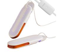 Asciugatrice per scarpe da ginnastica, scaldascarpe portatile, rimozione degli odori per interni ed esterni, da viaggio, design robusto per uomini, donne, adulti, giovani atleti