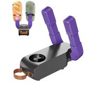 Asciugatrice per scarpe - Scaldabagni Pieghevole - Asciugacapelli per guanti con timer a 5 livelli - per stagioni di pioggia Viaggi Palestra Avventure all'aperto Campeggio Casa Camere da letto