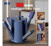 Asciugatrice per scarpe/stivali con timer intelligente di terza generazione - 360 ° Sterilizzazione UV, deumidificazione, deodorante per bagagliaio domestico