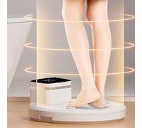Asciugatrice per tutto il corpo, dispositivo di asciugatura rapida impermeabile con 4 prese d'aria, pannello LCD, tappetino antiscivolo, ideale per bagni e hotel