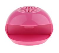 Asciugatrice per ventola per unghie unghie elettriche arte di raffreddamento ventilatore polacco ventola per ventola rosa rosso asciugacapelli