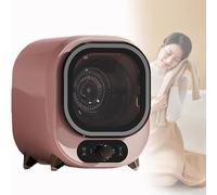 Asciugatrice Piccola, Asciugatrice A Condensatore Portatile Da 5 Kg, Per Controsoffitto/parete, Mini Compatta Con Capacità Di Carico Di 0,8 Kg(Pink)