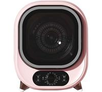 Asciugatrice Piccola, Asciugatrice Portatile a Condensatore, Asciugatrice Ventilata Da 5 Kg, Perfetta per L'uso Su Bancone O a Parete, Compatta, Capacità Di Carico 0,8Kg,Pink