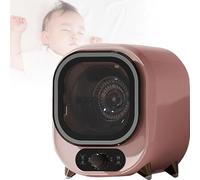 Asciugatrice Piccola, Condensatore Ventilato Da 5 Kg - Mini Asciugatrice Portatile E Compatta, Con Capacità Di Carico Di 0,8 Kg, Soluzione Ideale Da Banco Per Casa, Appartamenti(Pink)