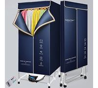Asciugatrice Portatile,2300W 1,5 Metri Asciugatrice Elettrica Pieghevole a 2 Livelli,Asciugatrice Con Telecomando E Timer, Risparmio Energetico (anioni),Per Appartamenti Viaggi in Camper