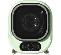 Asciugatrice Portatile A Condensatore Piccola capacità di 5 G Centrifuga Compatta Asciugatura Ventilata Efficiente dal Punto di Vista Energetico Ideale per Piccoli Spazi, Green, 1