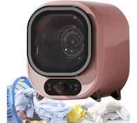 Asciugatrice Portatile A Condensatore Piccola Capacità Di 5 Kg Asciugatrice Compatta Con 2 Modalità Di Asciugatura Automatica, For Uso Da Banco O A Parete(Pink)