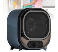 Asciugatrice Portatile A Condensatore Piccola Capacità Di 5 Kg Asciugatrice Compatta, Con Centrifuga Asciugatura Ventilata, Montabile A Parete Con Capacità Di Carico Di 0,8 Kg(Electroplated blue)