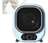 Asciugatrice Portatile A Condensatore Piccola Capacità Di 5 Kg Asciugatrice Compatta, Montabile A Parete Con Capacità Di Carico Di 0,8 Kg - Blu Elegante, Soluzione Ideale Da Bancon(Blue)