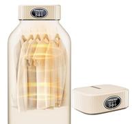 Asciugatrice portatile, asciugatrice, asciugatrice elettrica, con borsa impermeabile, timer regolabile, for lavanderia, appartamento, camper, dormitori