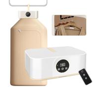 Asciugatrice Portatile, Asciugatrice Da 600 w, Stendino Elettrico Asciugabiancheria,Asciugatrice Compatta Con Timer Automatico, Adatta Per Uso Domestico, Viaggi Di Lavoro o Viaggi