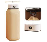 Asciugatrice portatile, asciugatrice elettrica, piccola, ad asciugatura rapida, silenziosa, con timer regolabile, for viaggi, camper, casa, appartamento