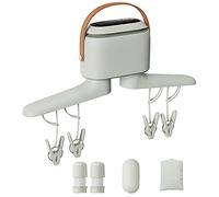 Asciugatrice Portatile, Asciugatrice Pieghevole, Asciuga Scarpe, Asciugatrice Multifunzionale Da 140 W, Capacità Di Carico Massima 5 Kg, Con Timer E Temperatura Alta/Bassa,Green