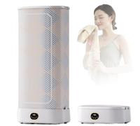 Asciugatrice portatile automatica for indumenti macchina da stiro a vapore circolazione dell'aria calda a 360° armadio a vapore for la cura degli indumenti