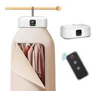 Asciugatrice portatile con telecomando, asciugatrice elettrica compatta e pieghevole con borsa impermeabile, mini asciugatrice for viaggi, camper, casa e appartamento