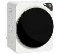 Asciugatrice Portatile Da 1000w Con 5 Programmi E Timer, In Pcm E Acciaio Inox, 49x43x61 Cm, Bianco