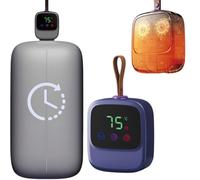 Asciugatrice portatile - Formato da viaggio compatto, mini asciugatrici per indumenti con sacca di asciugatura, piccola asciugatrice elettrica pieghevole per viaggi/camper/casa/appartamento,Blu