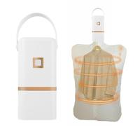 Asciugatrice Portatile - Funzione Timer, Robusta e Durevole. Include Borsa for L'asciugatura e Ganci. Adatta for Indumenti Leggeri, Biancheria Intima e Vestiti for Neonati.