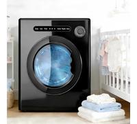 Asciugatrice Portatile, Lavasciuga Compatta, 800 W, Funzione Di Sterilizzazione Uv, Capacità Di 8,8 Libbre, 5 Modalità + Funzionamento Silenzioso, Adatta Per Appartamenti E Dormitori. Black