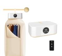 Asciugatrice portatile, macchina ad asciugatura rapida, asciugatrice elettrica silenziosa, timer, con borsa for appendere e telecomando, for appartamento, camper