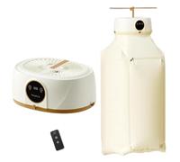 Asciugatrice portatile, macchina da stiro automatica, ferro da stiro a vapore verticale automatico senza fili, con telecomando, for casa, appartamento, viaggio