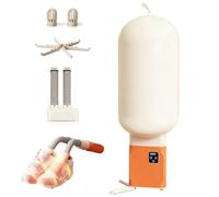 Asciugatrice portatile multifunzionale 3-in-1, 180W aria calda silenziosa | Timer da 30-360 minuti, funzionamento silenzioso per scarpe, stivali, vestiti e guanti, ideale per uso(orange)