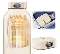 Asciugatrice portatile per lavanderia, mini asciugatrice portatile con timer regolabile, per appartamenti, camper, dormitori, viaggi