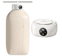 Asciugatrice portatile piccola, pieghevole, per guardaroba, con funzione di temporizzazione