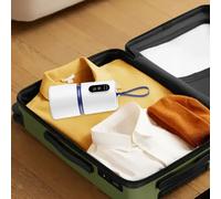 Asciugatrice portatile silenziosa da 200 W, piccola asciugatrice per viaggi