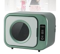 Asciugatrice portatile, stendibiancheria compatta da 300 W con 3 modalità di asciugatura, vasca in acciaio inossidabile e protezione dal surriscaldamento, per viaggi, camper, casa, appartamento green