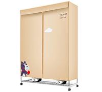 Asciugatrice Riscaldata, Asciugatrice Elettrica, Stendibiancheria in Acciaio Inossidabile a 2 Livelli 2000W Portatile Grande Potente Stendibiancheria Asciugatura Rapida per Interni, Protezione da