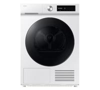 Samsung Asciugatrice Bespoke AI DV90DB7845GW/U3, 9 kg, Pompa di Calore, Wifi, Sensore Optimal Dry, Quick Drive, Display AI Control, Carica Frontale, 60L x 85H x 60P cm