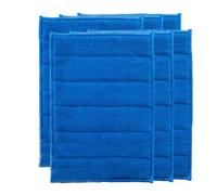 Asciugatura veloce asciugamani da cucina in fibra Microfiber Cleaning Cloth Blue 6.7x9.4in 3/6/9 Pcs(6)