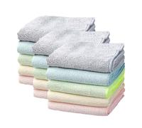 Asciugatura veloce asciugamani da cucina in fibra Microfiber Cleaning Cloths Set Of 5,10,15 12in x 12in Multi-Colored(15)