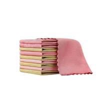 Asciugatura veloce asciugamani da cucina in fibra Multicolor Kitchen Dishcloth 5/10 pcs 25x25cm(5pcs)