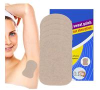 Asclemere cuscinetti per il sudore per le donne, cuscinetti sudore ascelle | Cuscinetti da 5xarmpit - Patch di sudorazione traspirante antitraspirante invisibile per uomini, ambientazioni di lavoro pr