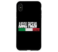 ASCOLI PICENO Città Italia Vintage Bandiera Italia Viaggi Amanti Custodia per iPhone XS Max