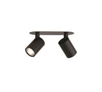 Ascoli Twin Recessed Spot Opaco Nero