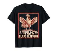Ascolta applausi Solo i Miei lembi Che sbattono Il Gallo Maglietta