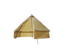 Ascolta il pacchetto mongolo Stream 320 Grande tenda calda piramidale, tenda da campeggio quattro stagioni con cric stufa per l'inverno, impermeabile stile yurta riparo per zaino in spalla e