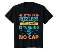 Ascolta Il Quinto Compleanno di Rizzlers This Sigma Turning 5 No cap Maglietta