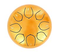 Ascolta il suono di una leggera pioggia nel tuo giardino con il nostro tamburo for pioggia da 6 pollici di alta qualità e lunga durata(Gold)